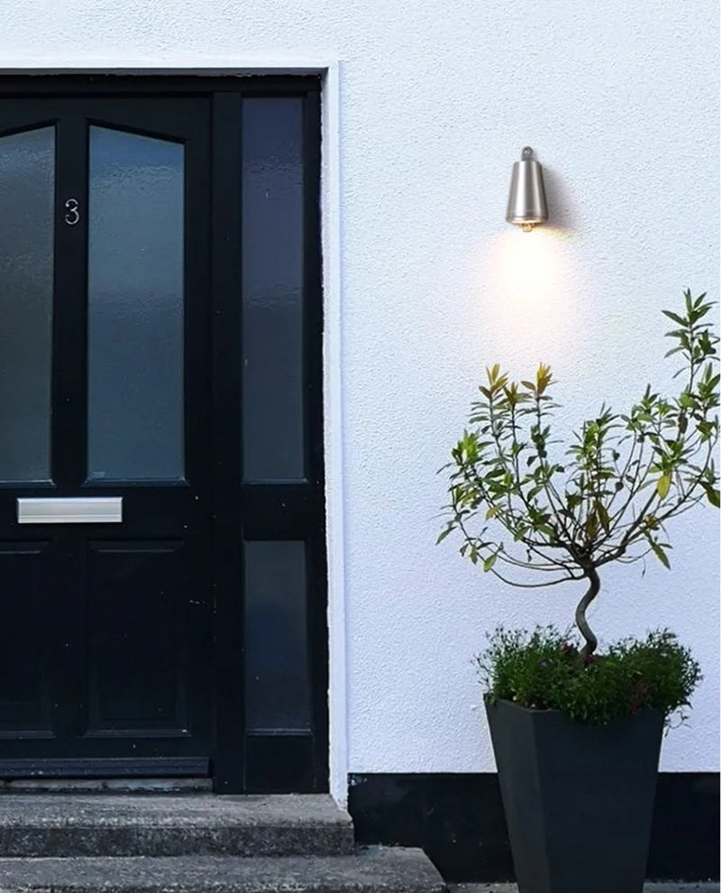 LED Wall Lamp Indoor Lighting for Stairs Entrance Balcony Retro Wall Lights Luxury Door Bell Shape Aluminum Sconce Home Decors