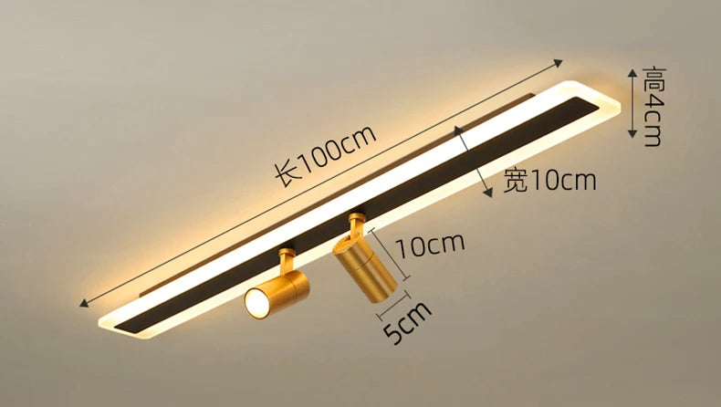 Nordic home decoration salon bedroom Spotlights smart led lamp lights for room dimmable Ceiling light lamparas indoor lighting