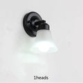 Modern Wall Mirror Light for Bathroom Dressing Room 3/4/5 Lights Silver Wall Lamp Glass Lampshade E27 Indoor Decoration Lighting