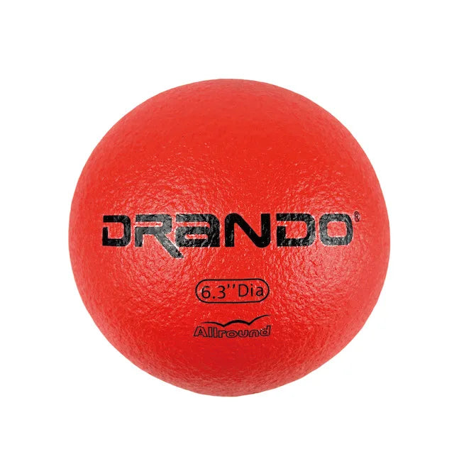 Dodgeball, 6.3 inch Skin Foam Dodgeball,  Low Bounce, Handball, Kickball, Playground Ball, Team ball Sports, Soft Skin
