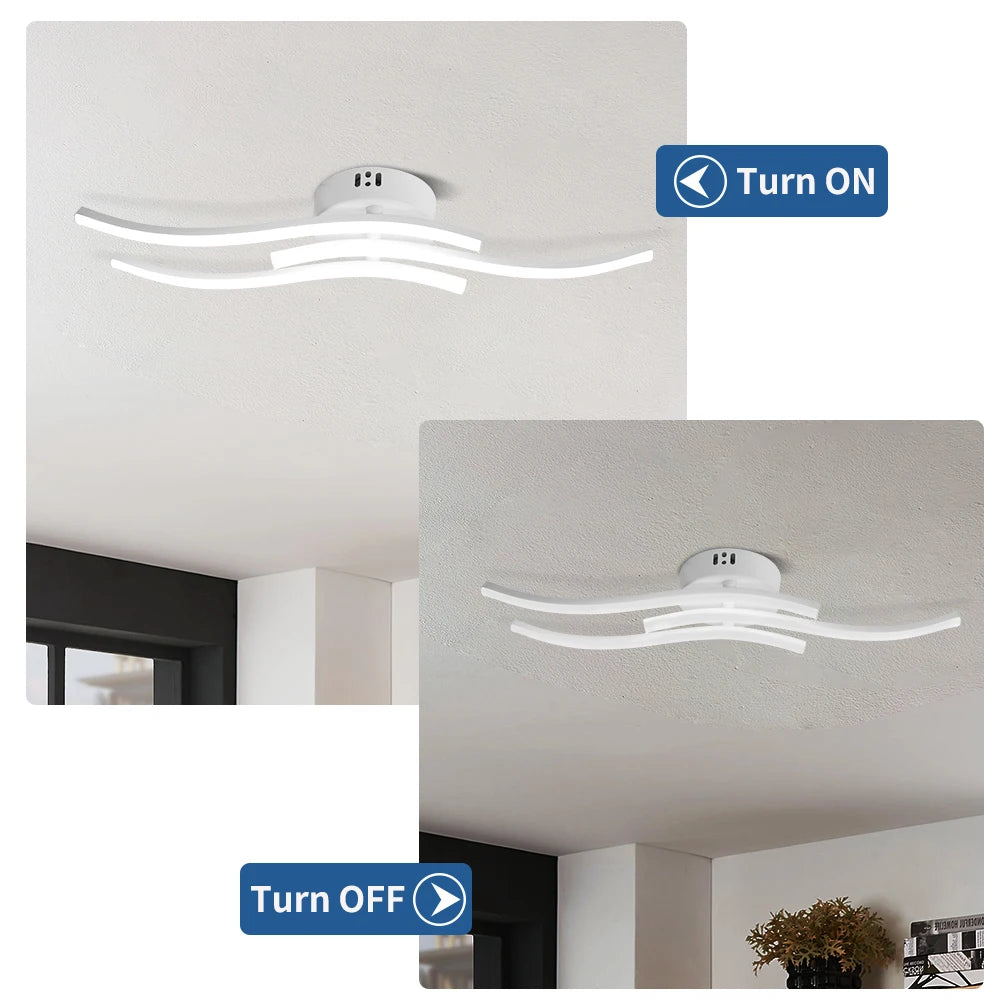 LED Ceiling Ceiling Ceiling Light, Dimming Light, Living Room, Bedroom, Dining Room, Corridor, Indoor Home Decoration Lighting
