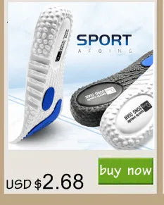 Running Sport Basketball Insoles For Feet Deodorant Breathable Sneaker Inserts Cushion Memory Foam Shoe Insole Unisex 1 Pairs