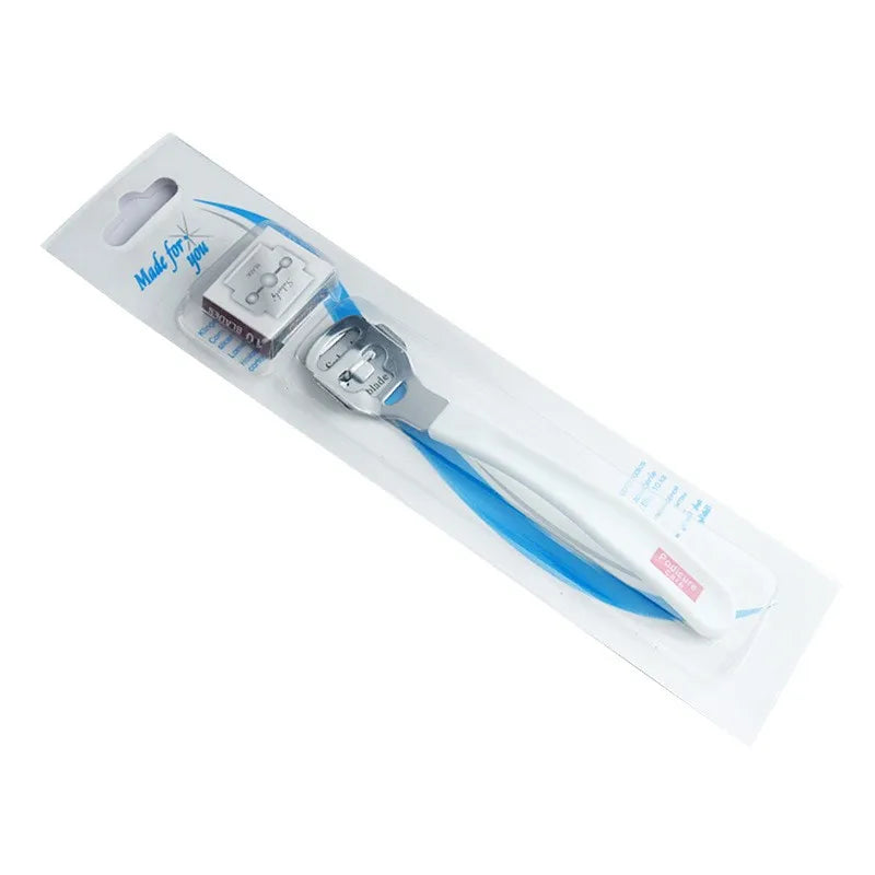 Pedicure Tools Set - Stainless Steel Callus Remover, Foot Rasp & Dead Skin Knife, Salon-Grade Manicure Kit for Home/Spa