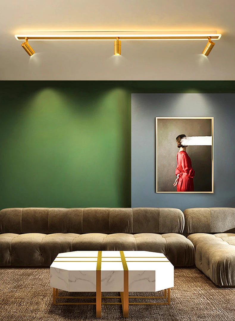 Nordic home decoration salon bedroom Spotlights smart led lamp lights for room dimmable Ceiling light lamparas indoor lighting