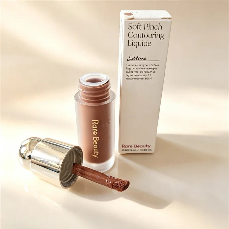 Rare Beauty Makeup Facial Stereoscopic Bronzer Contour Stick Liquid Blusher Nature Plump Waterproof Nose Shadow Highlight Rouge