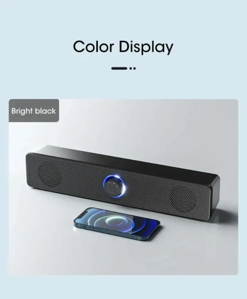 Bluetooth Long Wired Small Speaker Double Speakers High Volume Computer Mobile Phone Home TV Notebook Multimedia Desktop Speaker