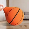 New Cloth Cover Silent Basketball Foam Easy to Grip Bouncing Basketball High-Density Low Noise Training Ball Indoor Activities