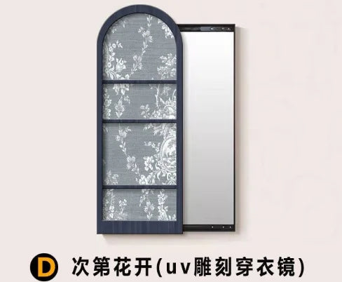 Modern Ornament Mirror Aesthetic Bathroom Flexible Rectangle Mirror Organizer Big Decorazioni Casa Home Furniture Decoraction