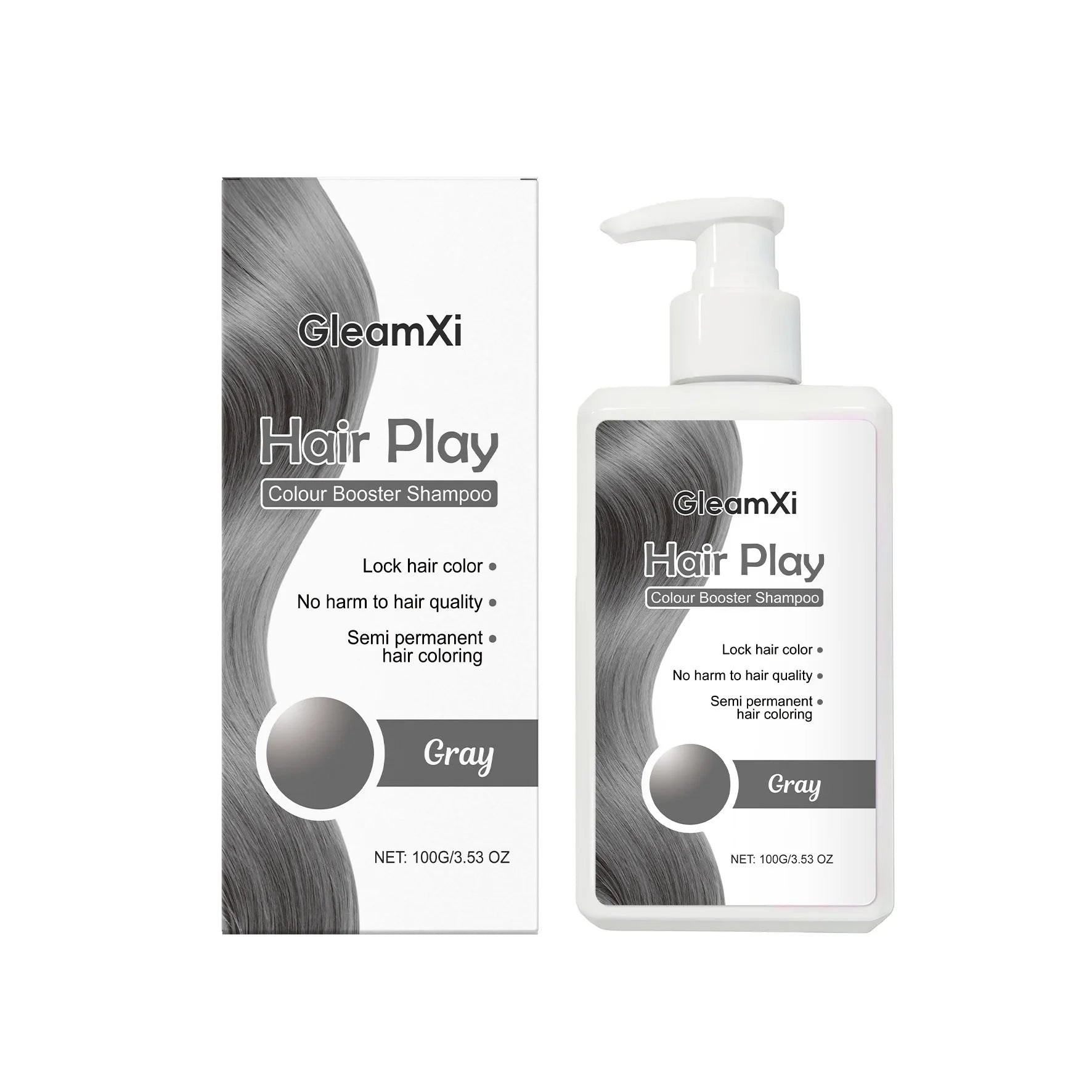 Hair Care Shampoo Series - Color Locking, Moisturizing, Smoothing, Lightweight & Even Coloring for Trendy Styles