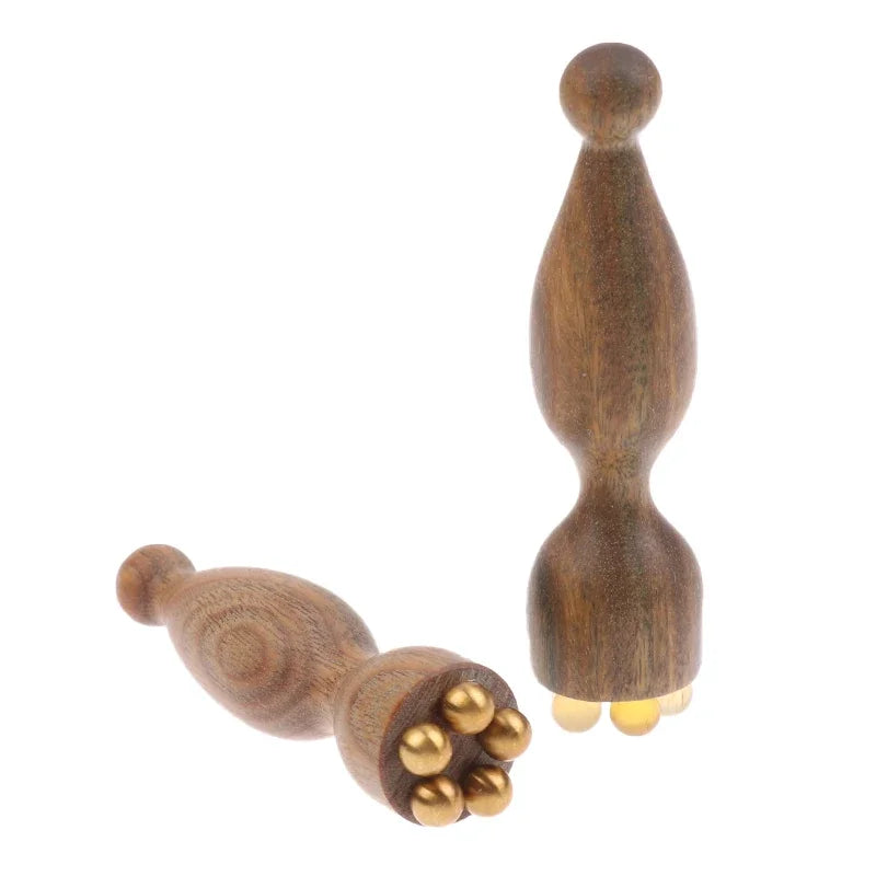 Face Massage Tools Gua Sha Face Skin Care Massage Sticks Lotus Seedpod Shape Massager Facial Physiotherapy Tool