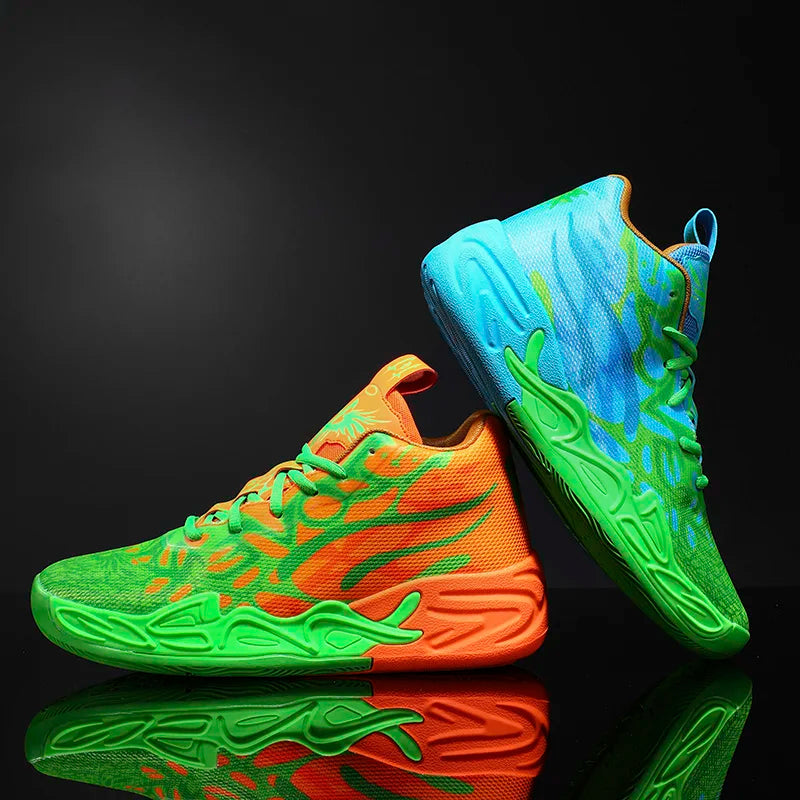 739 High Quality Mens Basketball Sneakers Breathable Cushioning Training Sports Shoes Youth Gym ForMotion Basketball Shoes 35-45