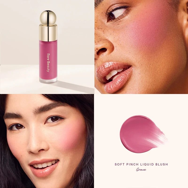 Fashion Rare Beauty Oft Pinch Liquid Blush Silky Lasting Sweat- and Humidity-resistant Cream-to-powder Rouge Women's Face Makeup