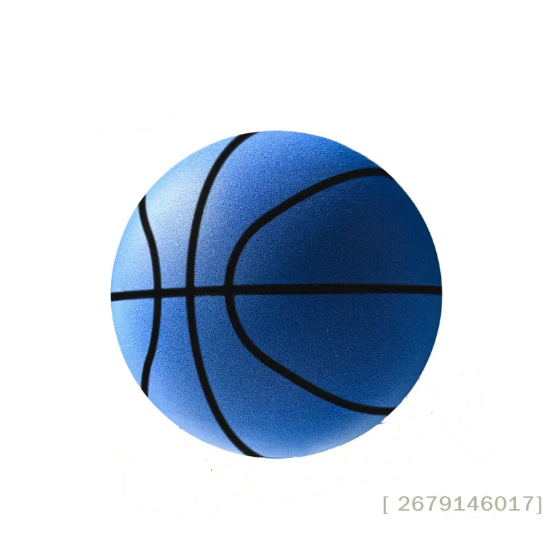 【YY26】18/21/24cm Bouncing Mute Ball Indoor Silent Basketball With Hoop High-Resilience Lightweight Mini Basketball Kids Gifts