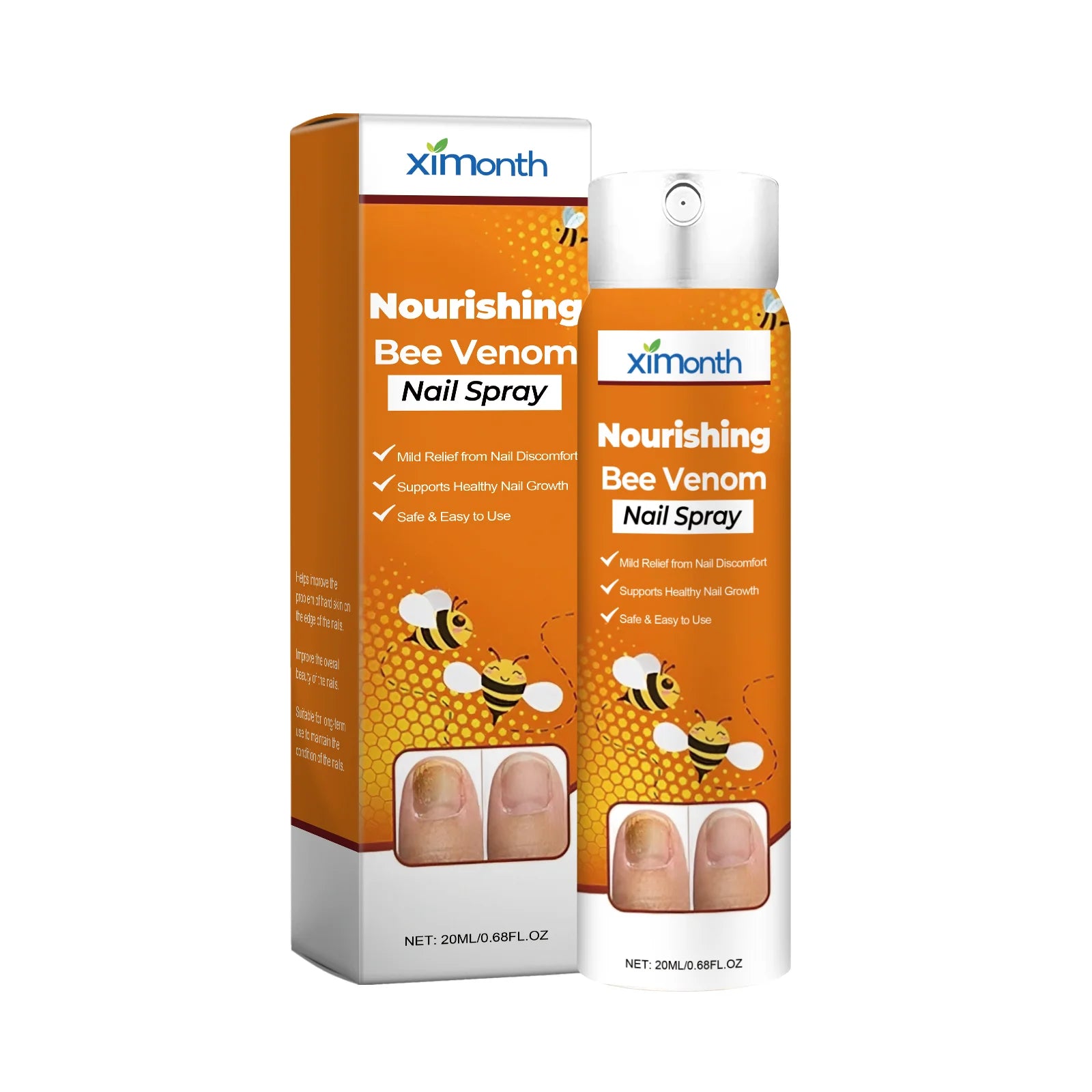 Nail Nourishing SprayGentle care for hands and feet, strengthens and fortifies nail surfaces, moisturizes and softens cuticles.