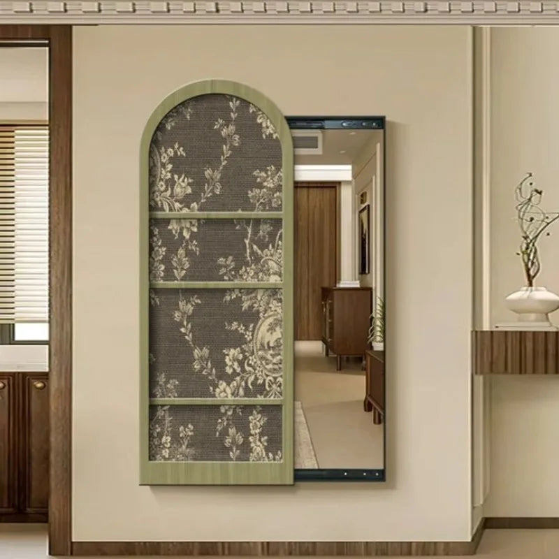 Modern Ornament Mirror Aesthetic Bathroom Flexible Rectangle Mirror Organizer Big Decorazioni Casa Home Furniture Decoraction