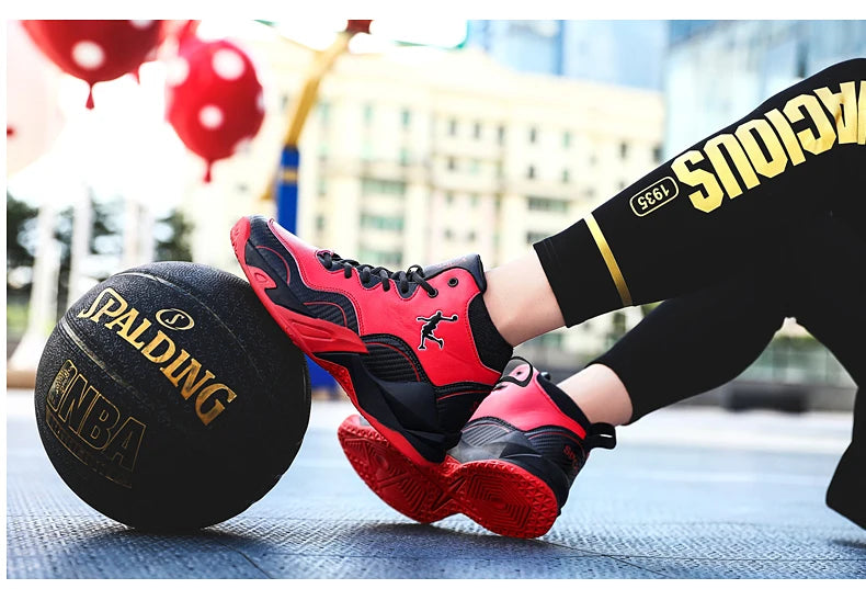 Kids Boy Breathable Basketball Woman Training Sneakers Zapatillas Men's Basketball Shoes High Top Basketball Shoes Outdoor 2025