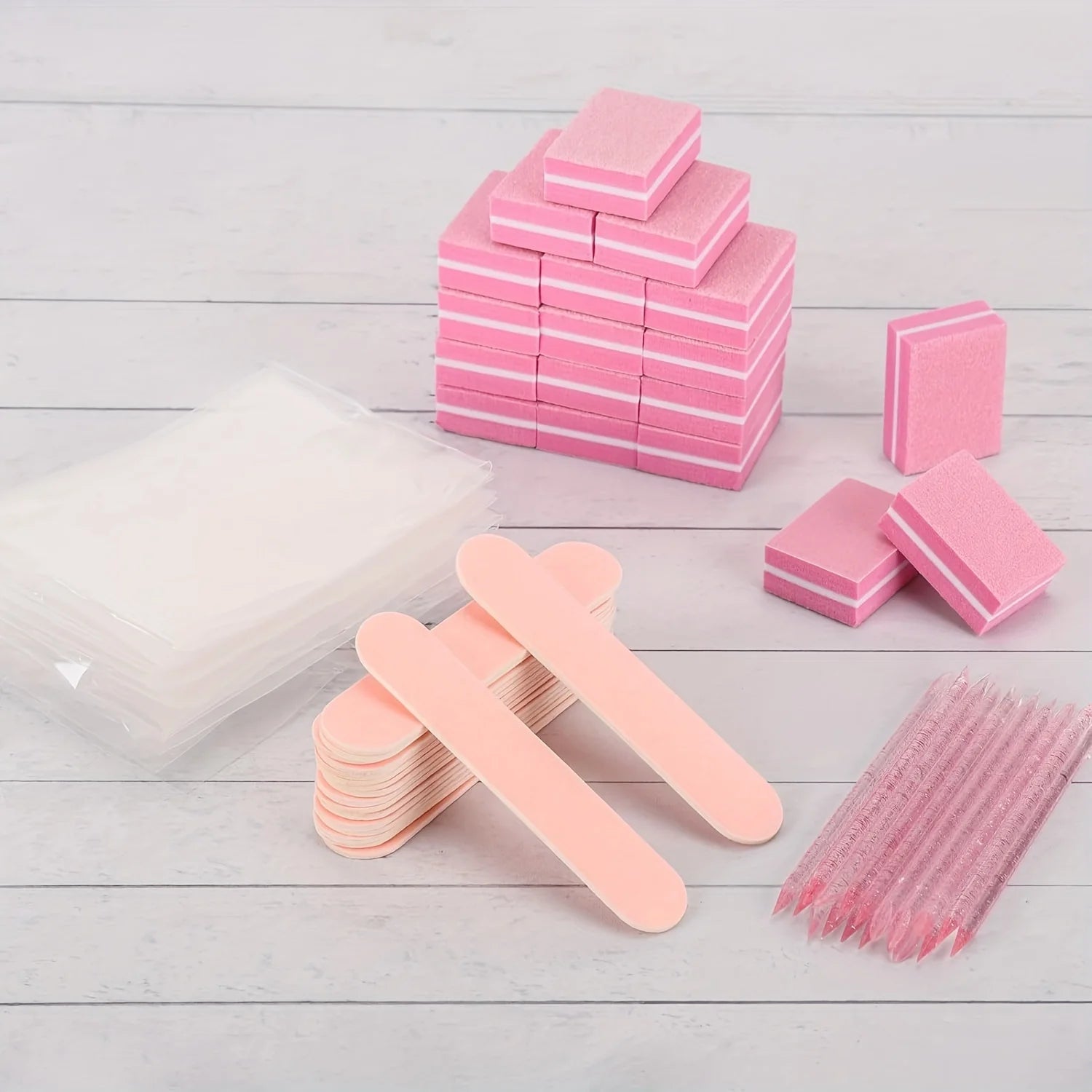 1set-30pcs Nail Care Kit: Mini Files, Buffers & Sticks - Perfect for Jewelry Polishing & Manicures