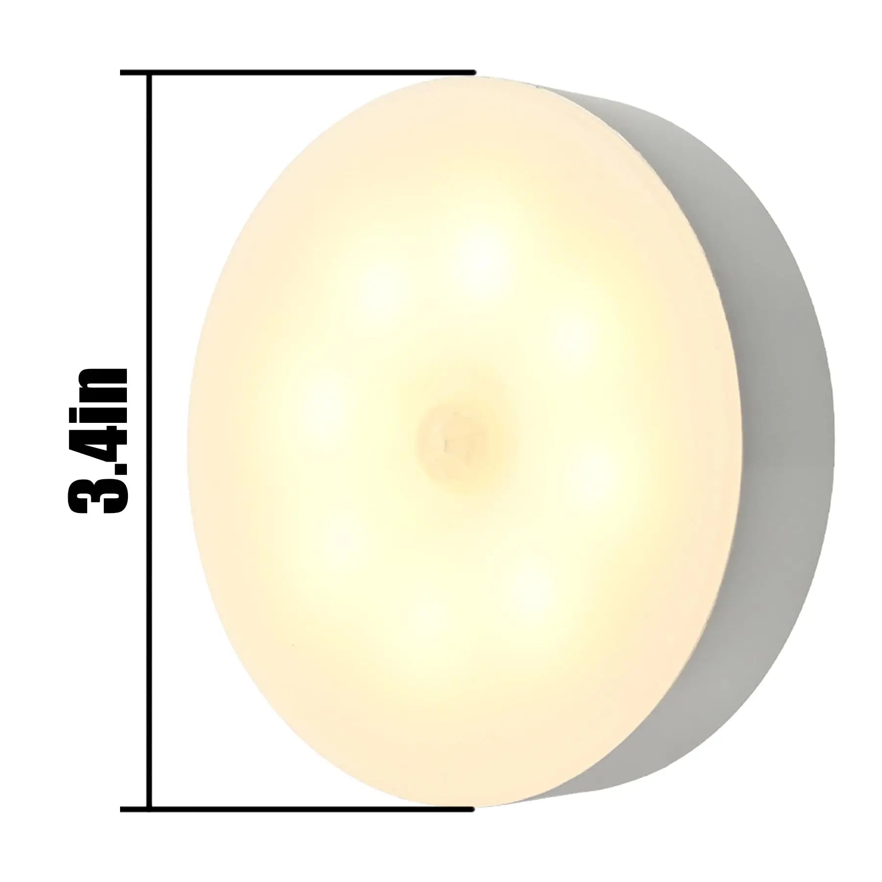 Motion Sensor Night Light Wireless/EU Plug Wall Lamp LED Indoor Lighting,Bedroom Bathroom Corridor Stairway Cabinet Auto ON/OFF