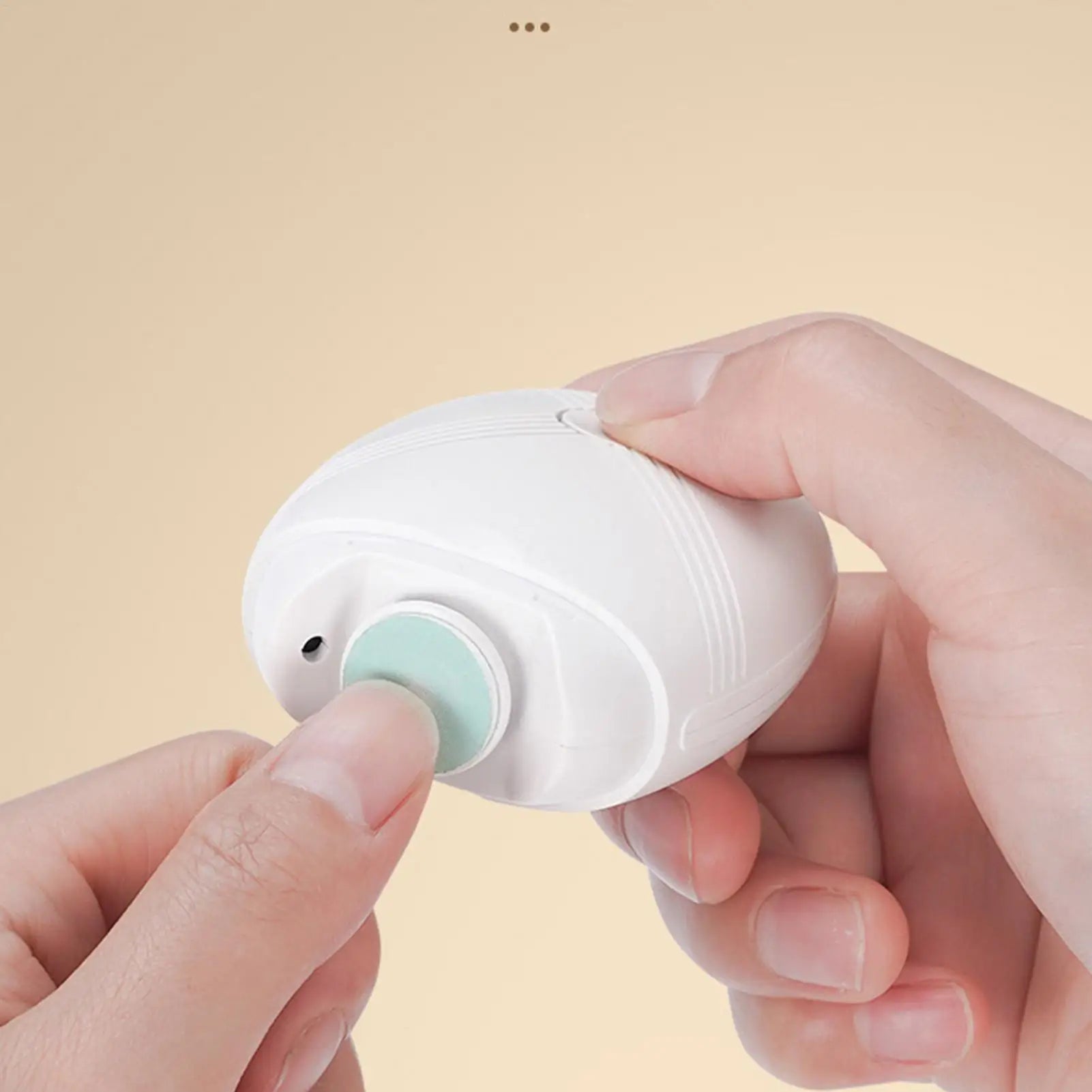 All-in-One Electric Nail Care Kit Includes Grinding Polishing and Trimming Functions with 3-Speed Rechargeable for Adult Manicur