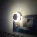 intelligent Motion Sensor night light auto on/off wireless night light LED Plug-in wall lamp  bedroom bedside lamp home lighting