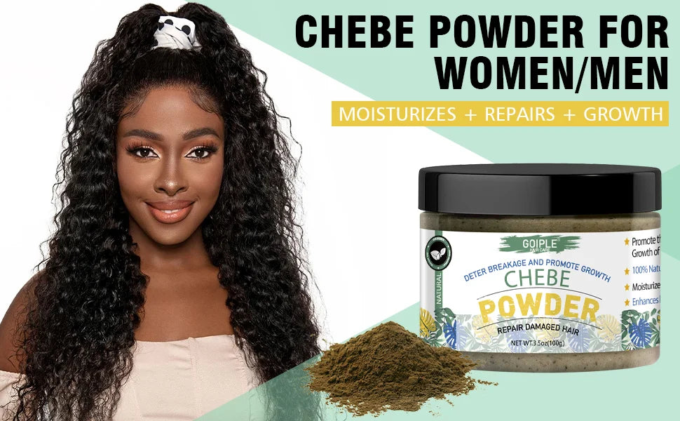 Chebe Hair Care Product Nourishing Soothing Scalp Essence Powder Moisturizer Anti-frizz Rosemary Extract Oil Smoothing Hair 5pcs
