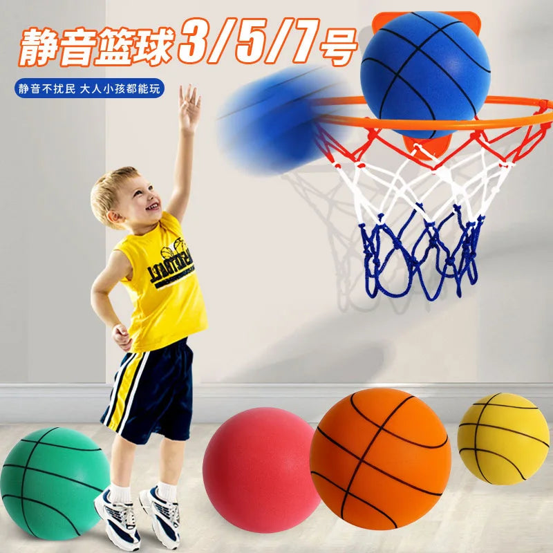 Indoor Silent Ball, Children's Silent Patting Ball, Silent Basketball, Adult No.7 Ball, Factory Direct Sales