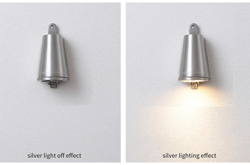 LED Wall Lamp Indoor Lighting for Stairs Entrance Balcony Retro Wall Lights Luxury Door Bell Shape Aluminum Sconce Home Decors