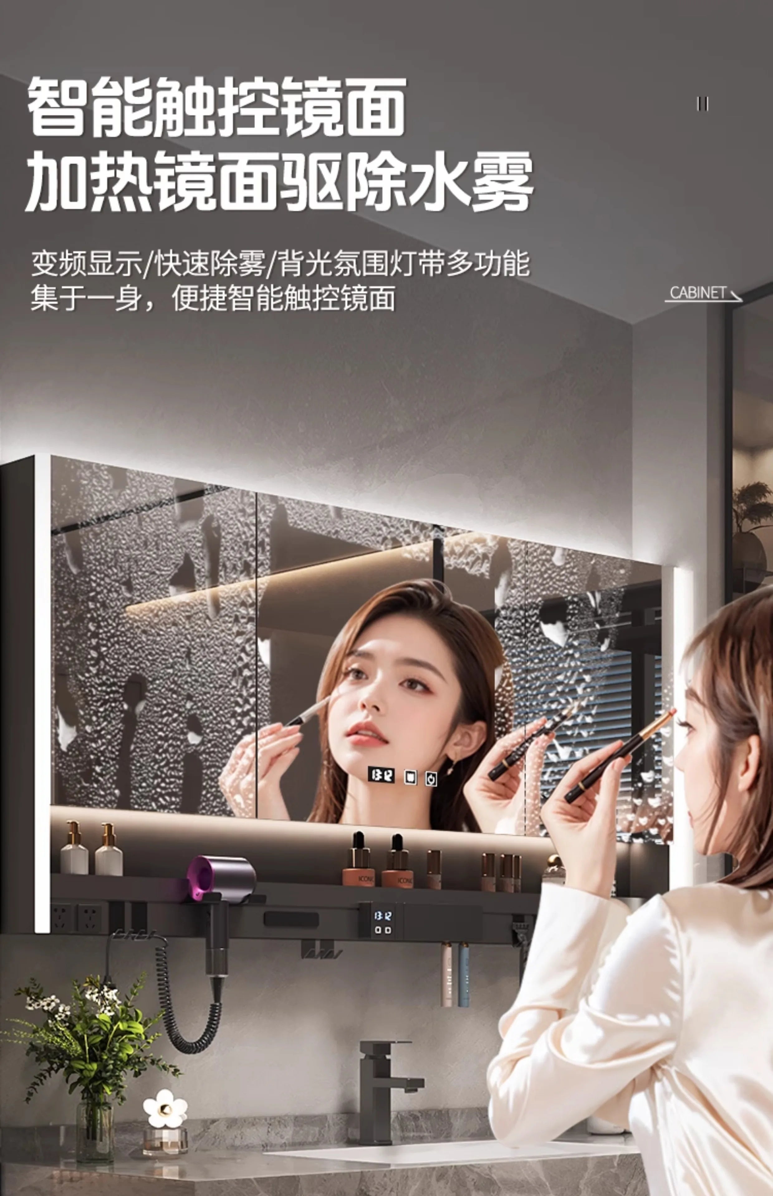 Simple Luxury Bathroom Cabinets Washbasin Vintage Toilet Drawer Bathroom Cabinets Storage Mirrors Mobili Per La Casa Furniture