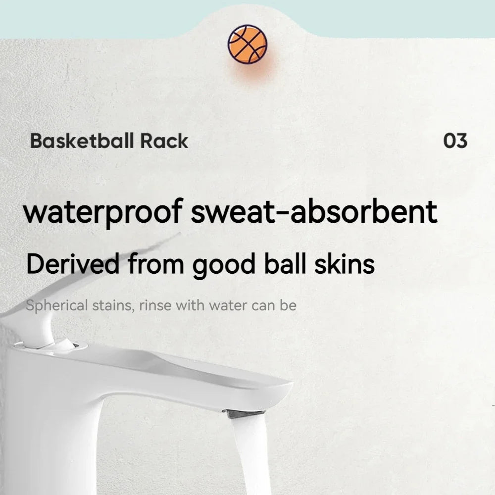 Silent Foam Basketball  Cloth Wrapped Sensory Ball For Kids Indoor Play Motor Skills Safe Toy Fitness