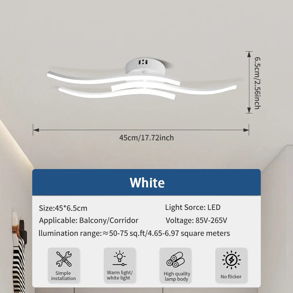 LED Ceiling Ceiling Ceiling Light, Dimming Light, Living Room, Bedroom, Dining Room, Corridor, Indoor Home Decoration Lighting
