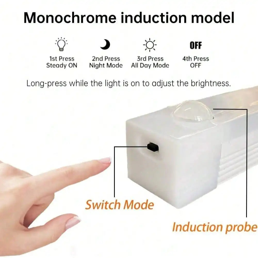 Motion Sensor Light Wireless LED Night Light USB Rechargeable Night Lamp Cabinet Wardrobe Lamp Under Backlight For Kitchen Led