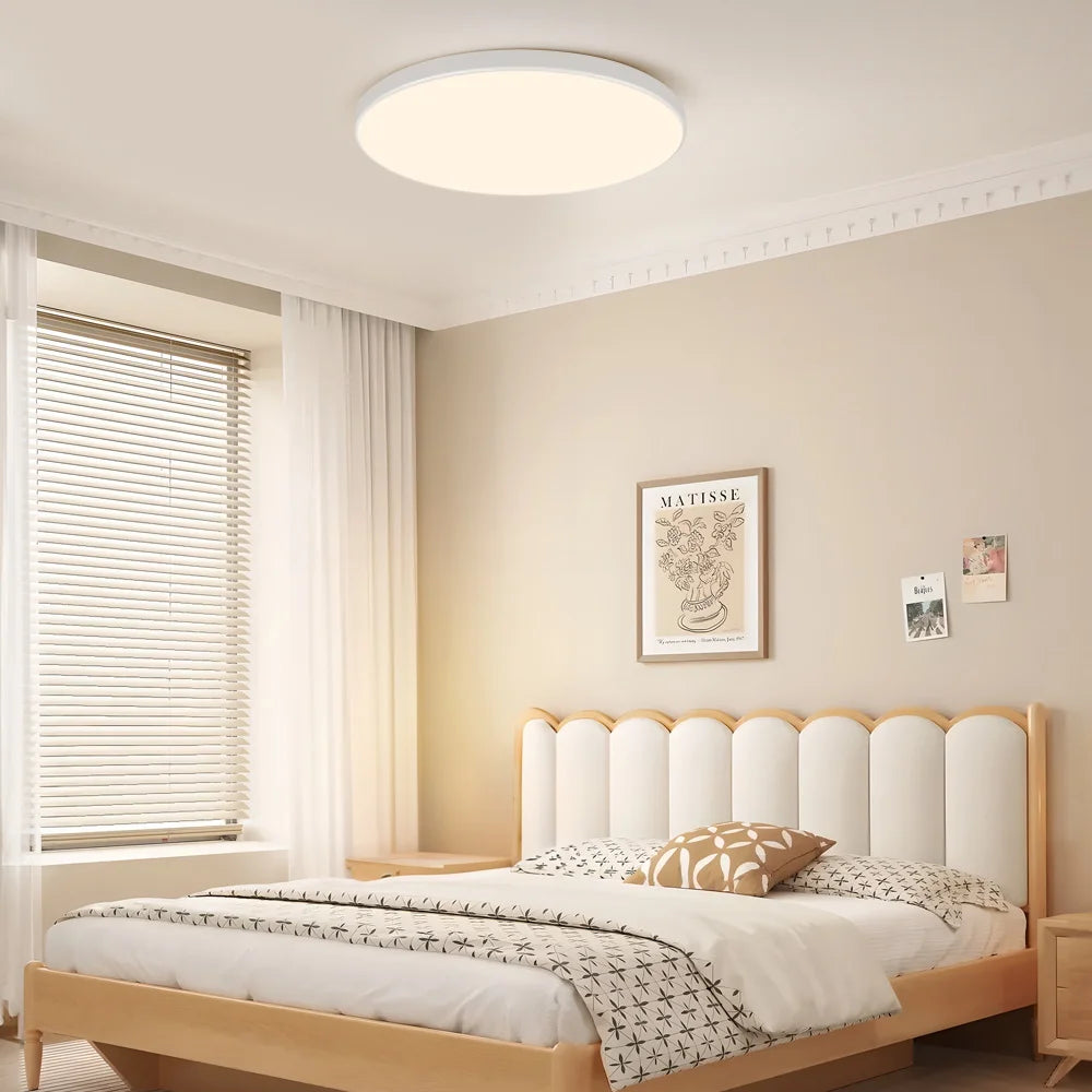Smart Led Ceiling Light 30W 40W 50W Dimmable Modern Led Ceiling Lamps with Remote Control Led Lights for Room Living Room