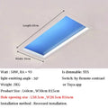 Skylight Smart Control Ceiling Lamp Embeded LED Ceiling Lights for Office Dimmable Kitchen Island Lighting Bathroom Sky Light