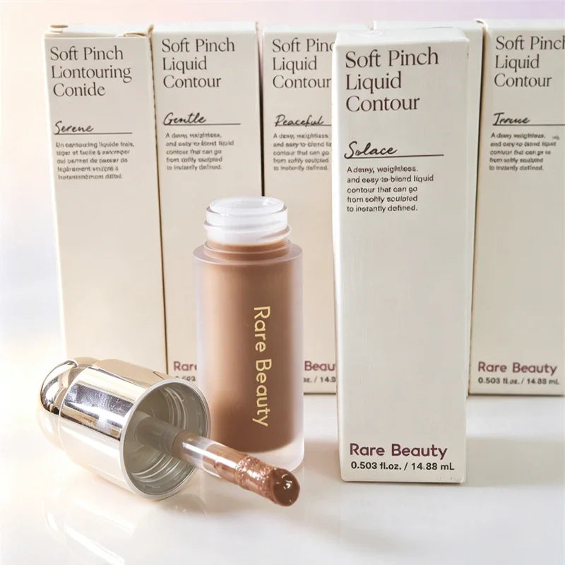 Rare Beauty Makeup Facial Stereoscopic Bronzer Contour Stick Liquid Blusher Nature Plump Waterproof Nose Shadow Highlight Rouge