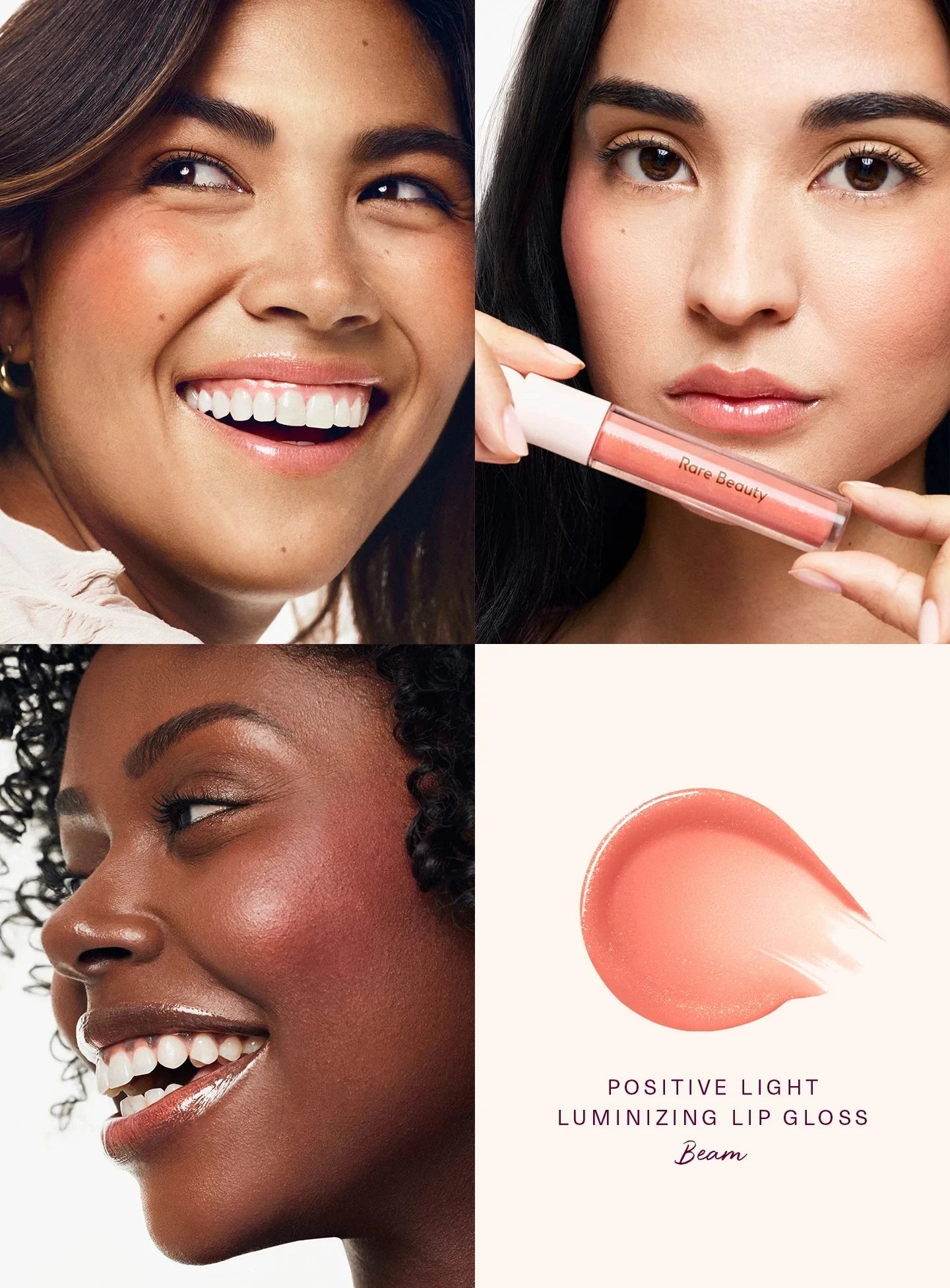 Rare Beauty Lipstick Lip Waterproof Gloss Glossy Shimmer Liquid Blush Long-lasting Non-makeup Liquid Contour Natural Blendable