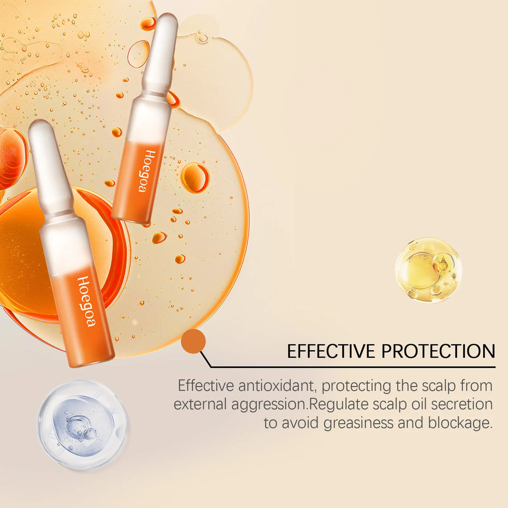 Hair Growth Serum Ampoules - Nourishing Scalp Serum for Promoting Hair Growth, Enhancing Follicle Health and Nutritive Care