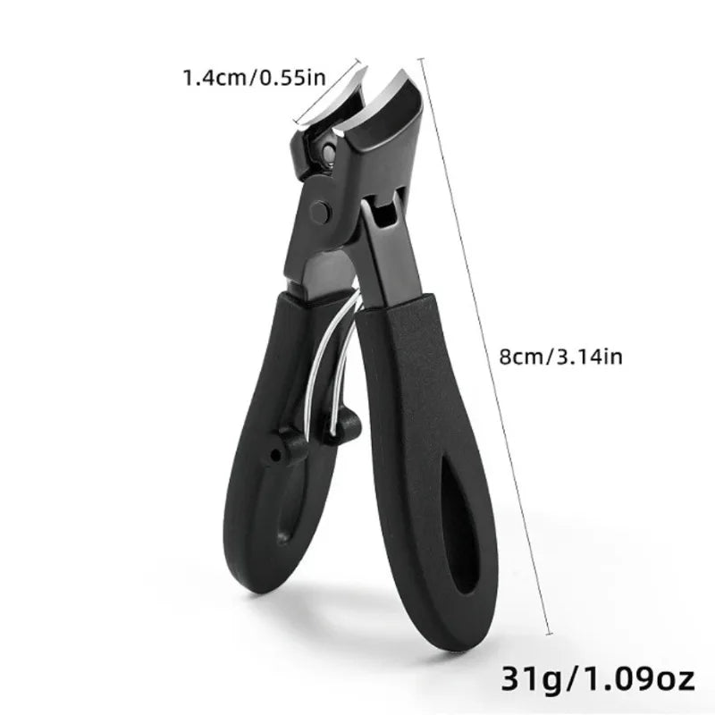 Nail Care Kit for Ingrown & Thick Toenails - Heavy-Duty Clippers Set with Nail File, Cuticle Nippers, and Grooming Tools