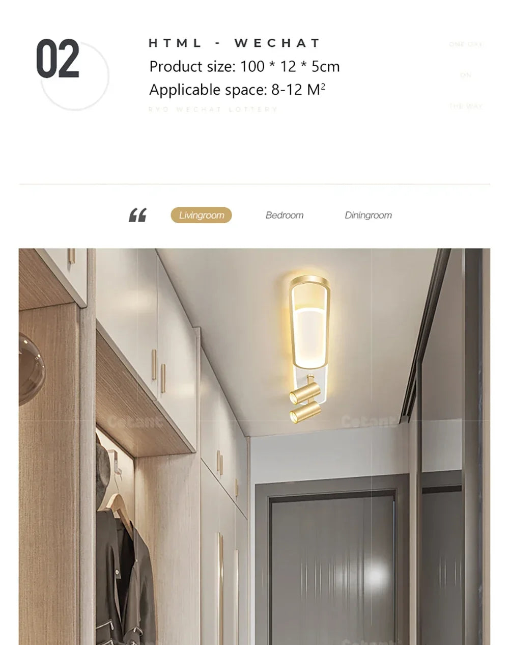 Modern LED Ceiling Lights with Spotlight Aisle Chandelier for Living Room Hallway Cloakroom Lamps Home Indoor Lighting fixtures