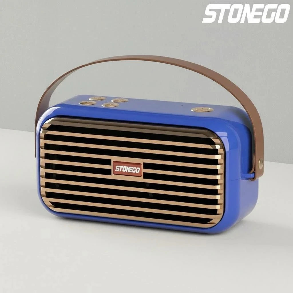 Wireless Bluetooth Speaker with Stereo Sound Extended Bass TWS Bluetooth 5 0 TF Card USB AUX Audio Input