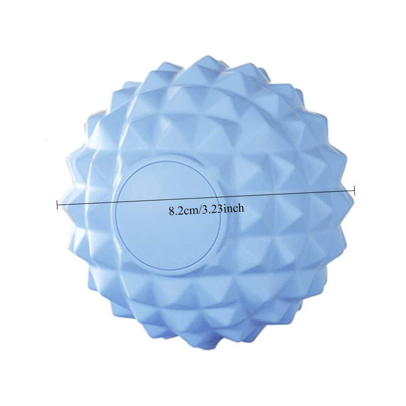 Silicone Fascia Ball Large 8cm Muscle Relaxation Massage Yoga Fitness Foot Sole Shoulder Through Neck Meridian Massage Ball