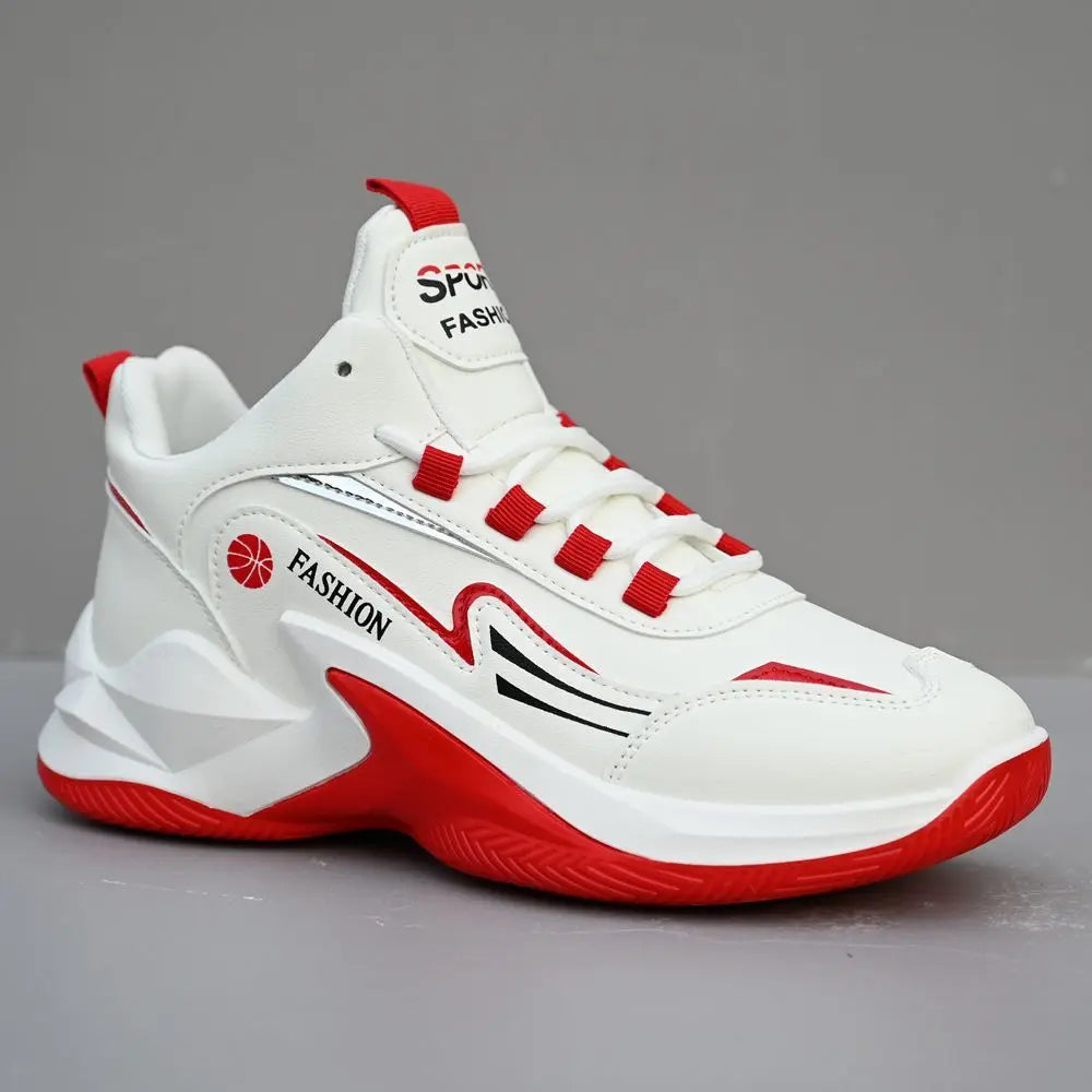 Men's Breathable Sport Shoes Non-Slip High-Top Gym Sneakers 2025 Cushioning Basketball Footwear Male Zapatillas