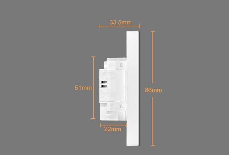 Hotel Name Lux-ury Sm-art Lighting Switch with Display Voice Control Sm-art Home Products