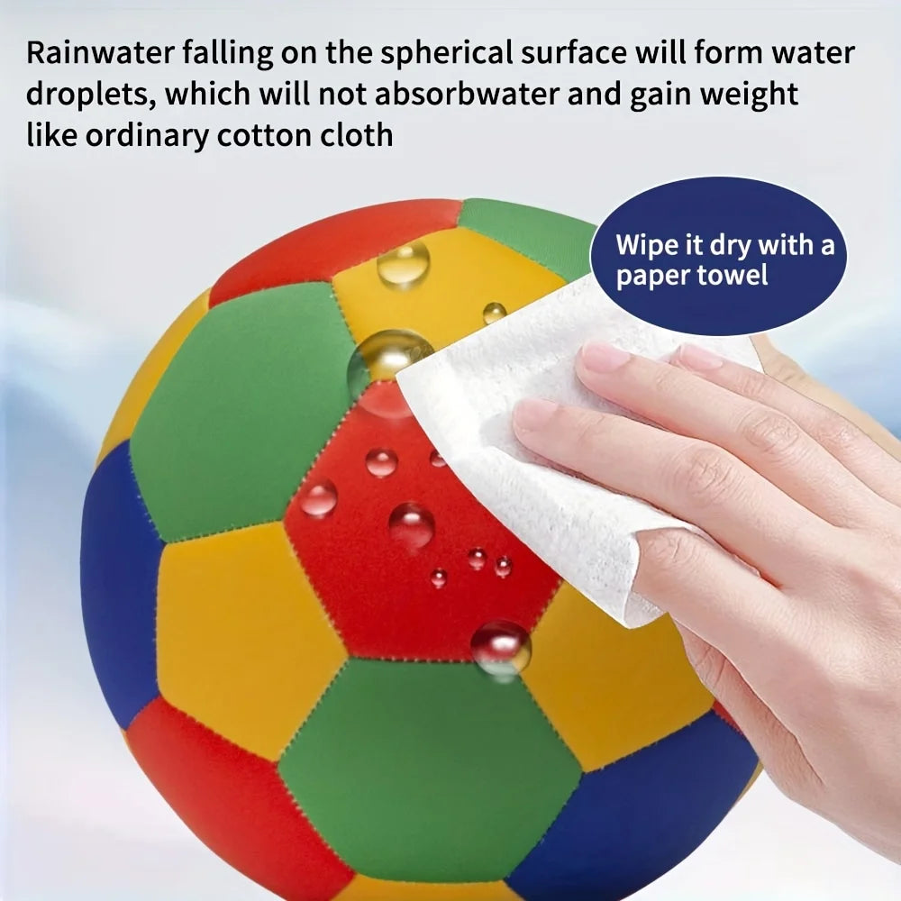 Colorful Indoor Soccer Ball Toddler Kids Soccer Ball Silent Soccer Balls Gifts for Boys Girls Soft Foam House Balls Soccerball