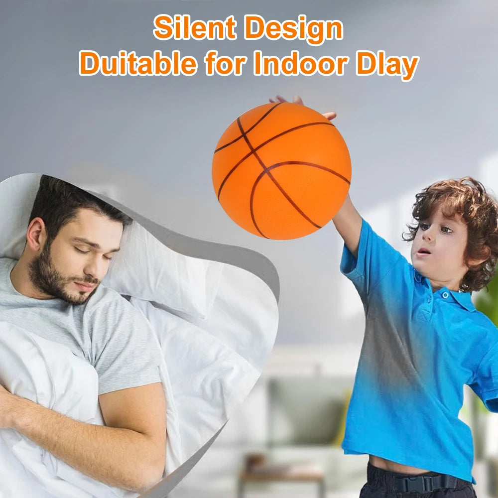 Silent Foam Basketball Size 3/5/7 Indoor Mute Training Ball with Noise-Free Bounce Fast Shipping Boy and Girl Birthday Gift