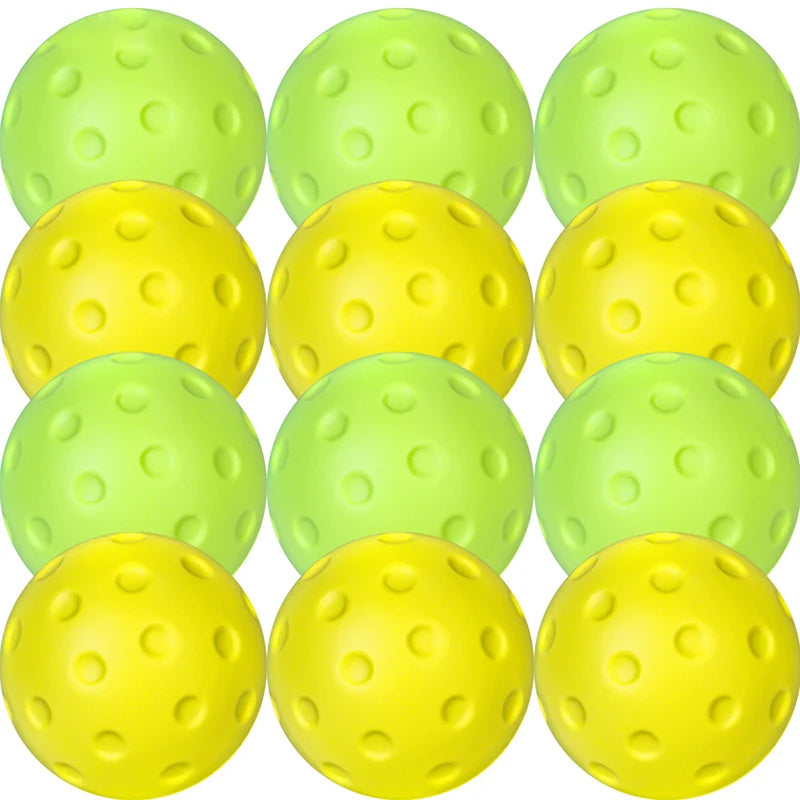 Silent & Sturdy Indoor Pickleball Balls, 1/3pcs, 74mm, PU Foam, Suitable for Practice and Tournaments