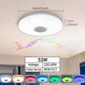 RGB Smart Home LED Ceiling Light With Speakers For Music APP Remote Control Bluetooth Interior Decoration Bedroom Party