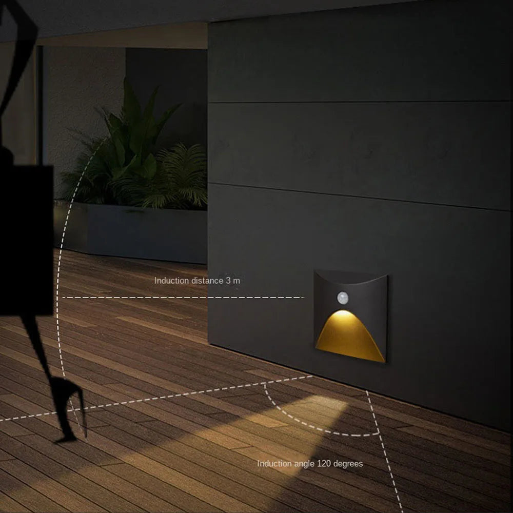 Outdoor Light IP65 Embedded Wall Light 3W LED Indoor Recessed Stair Lighting  Balcony Porch Aisle Courtyard Indoor Wall Light