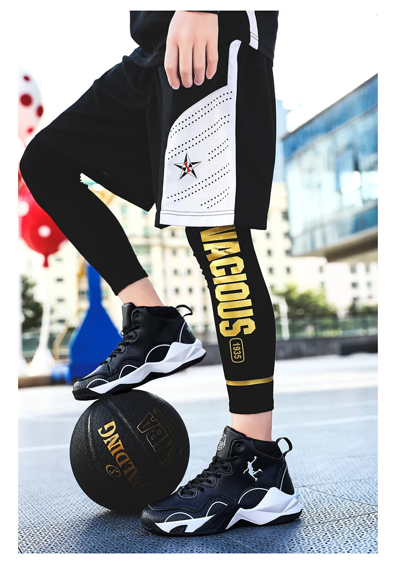 Kids Boy Breathable Basketball Woman Training Sneakers Zapatillas Men's Basketball Shoes High Top Basketball Shoes Outdoor 2025