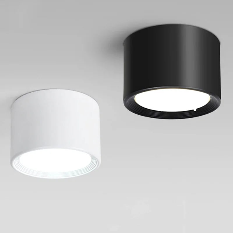 Dimmable LED downlight indoor lighting 5W 7W 9W 12W 15W 18W 20W Surface mounted downlight LED ceiling light spotlight AC110V220V
