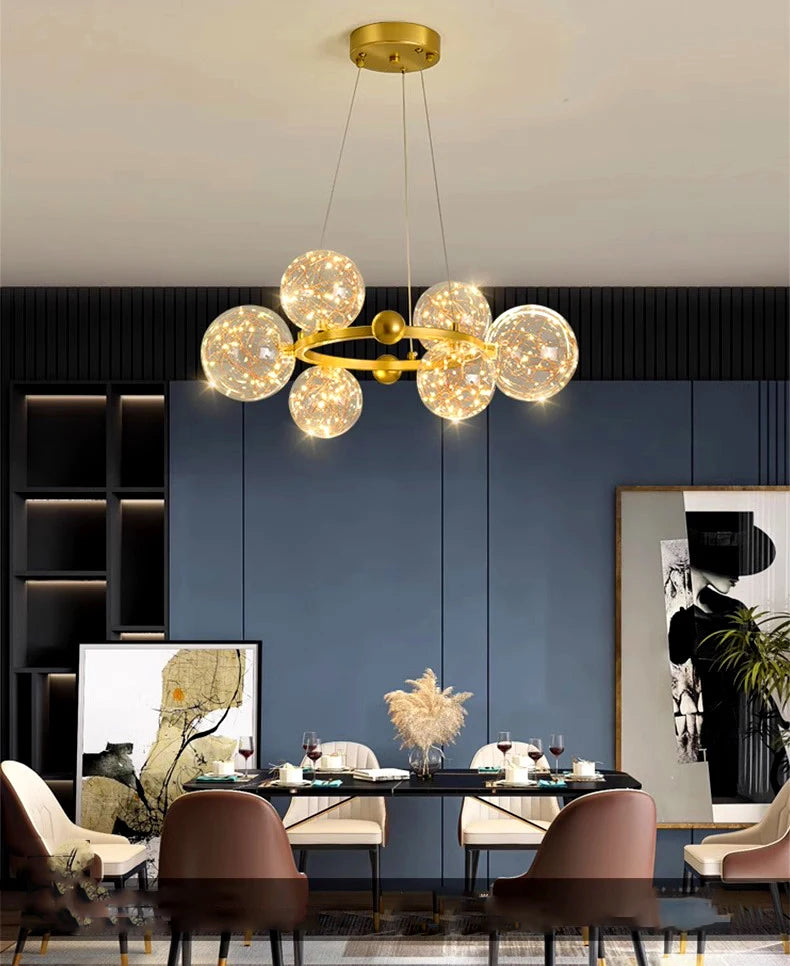 Modern home decor led lights pendant light lamps for living room Chandeliers for dining room hanging light indoor lighting